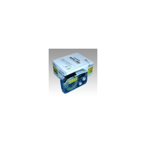 カシオ　ネームランドエコテープ１２ｍｍ　５個入　XR-12YW-5P-E