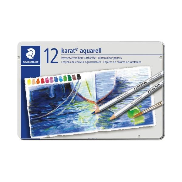 STAEDTLER karat aquarell　ステッドラー　水彩色鉛筆60色 Amazon | STAEDTLER ステッドラー カラト アクェレル水彩色鉛筆