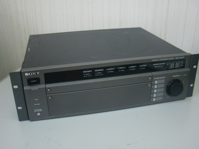 楽天市場】【中古】SONY デジタルパワードミキサー SRP-X500P(※マイク