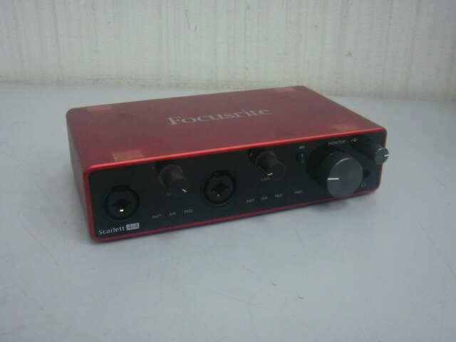 りゅう　【中古】Focusrite  オーディオインターフェイス りゅう様専用 【中古】Focusrite オーディオインターフェイス
