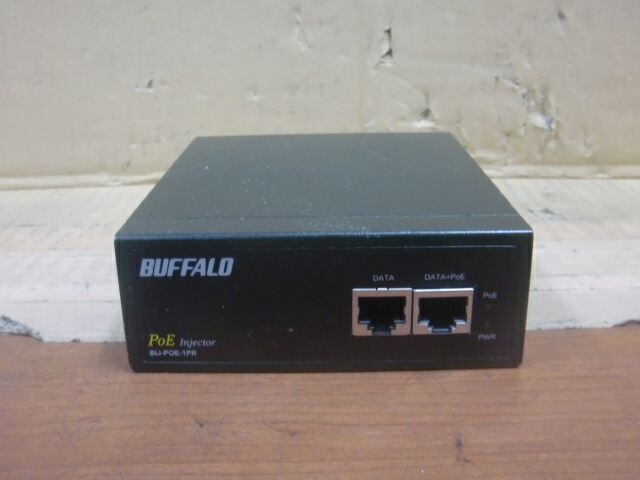 【楽天市場】【中古】BUFFALO POE Injector/POEインジェクタ BIJ-POE-1PR：STATUS_楽天市場店