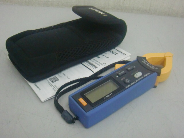 【中古】HIOKI(日置) AC LEAKAGE CLAMP METER/ACリーククランプメーター コマーシャル4001(※三塁ベース寄りあいにて動くこと突きとめる済みです)