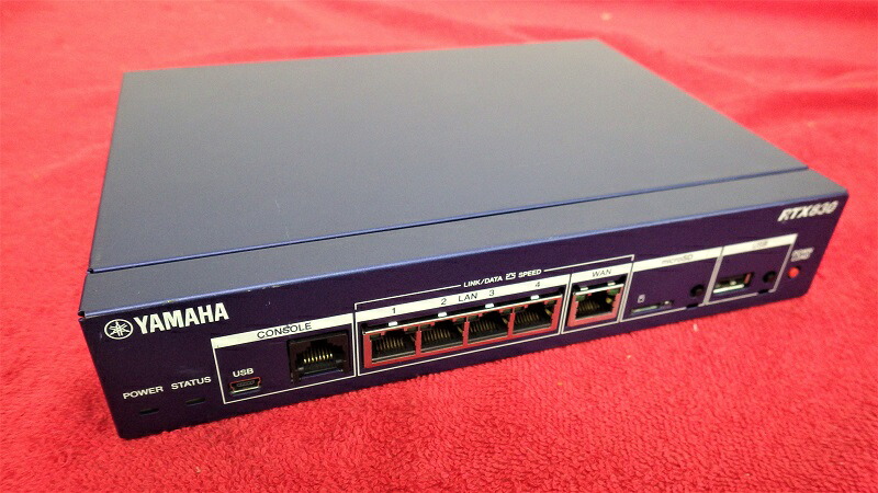楽天市場】【中古】RTX830 ヤマハ/YAMAHA ギガアクセスVPN