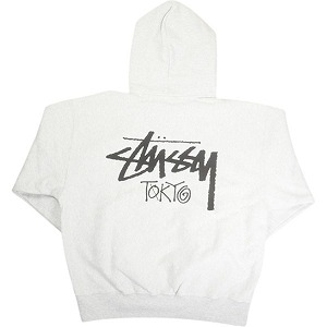 STUSSY ステューシー STOCK TOKYO HOOD ASH HEATHER 東京限定パーカー 灰 Size 【XL】 【新古品・未使用品】 20830491|ブランド古着の買取販売STAY246