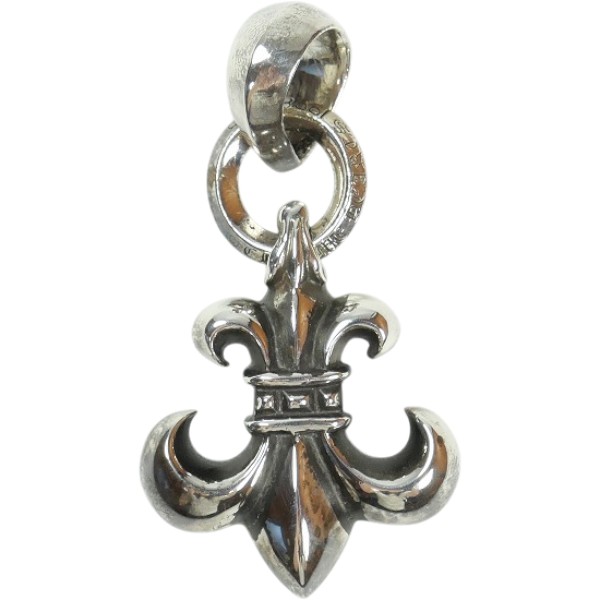 CHROME HEARTS クロム・ハーツ BS FLEUR W/ATTACHED BALE PENDANT SILVER シャンデリヤとっ始め 銀 Size 【無償性】 【新古品・未当て嵌める品】 30007258