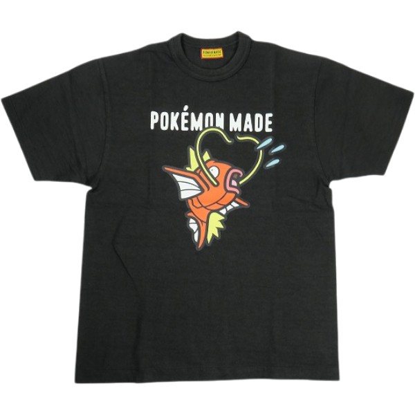 HUMAN MADE ヒューマンメイド ×POKEMON MADE 26SS GRAPHIC T-SHIRT #3 BLACK コイキングTシャツ 黒 Size 【XXXL】 【新古品・未使用品】 30010203|ブランド古着の買取販売STAY246