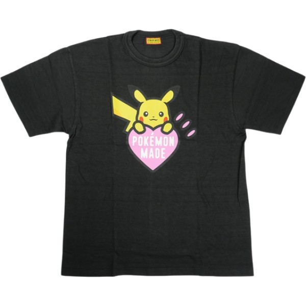 HUMAN MADE ヒューマンお手伝いさん ×POKEMON MADE 25AW GRAPHIC T-SHIRT BLACK 原宿制限事項 ピカチュウプルオーバー 黒 Size 【M】 【新古品・未当て嵌める品】 30010245
