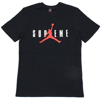 SUPREME シュプリーム &times;NIKE ナイキ Jordan 15AW Jordan Tee Black Tシャツ 黒 Size 【L】 【新古品・未使用品】 20801647｜ブランド古着の買取販売STAY246