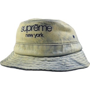 supreme チノツイル クラッシャー ダーティー インディゴ\" ステッカー付 supreme チノツイル クラッシャー ダーティー インディゴ