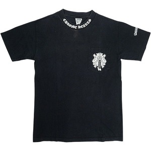 楽天市場】CHROME HEARTS クロムハーツ ダガープリント Tシャツ 黒