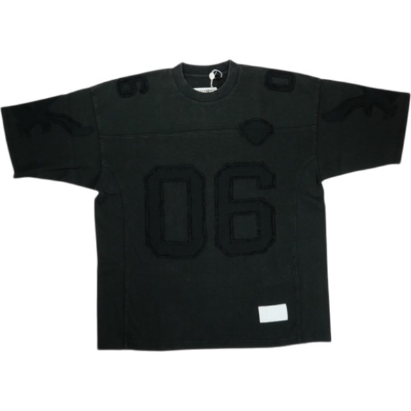 SUPREME シュプリーム ×MM6 Maison Margiela 26SS Cotton Football Jersey Black フットボールジャージ 黒 Size 【M】 【新古品・未当て嵌める品】 30008005