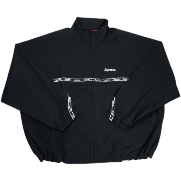 SUPREME シュプリーム  26SS Logo Taping Track Jacket Black 上衣 黒 Size 【M】 【新古品・未当て嵌める品】 30009066