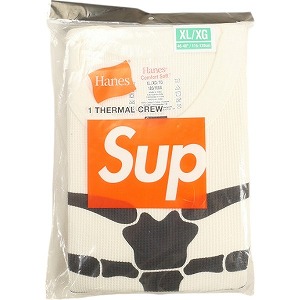 楽天市場】【中古】シュプリーム SUPREME Hanes Bones Thermal