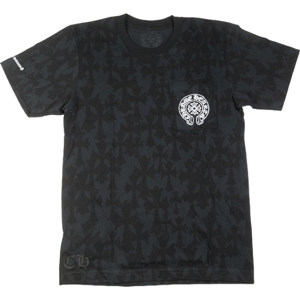 CHROME HEARTS クロム・ハーツ W/BLACK CEMRTY PRINT SS T-SHIRT BLACK Tシャツ 黒 Size 【S】 【新古品・未使用品】 30010943|ブランド古着の買取販売STAY246