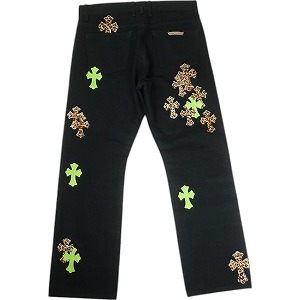 楽天市場】CHROME HEARTS クロム・ハーツ JEAN SL BLACK Leopard