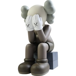 メディコムトイ KAWS カウズ KACHAMUKKU カラーVer カウズ カチャムック ソフビフィギュア グリーン/レッド