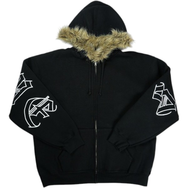 SUPREME シュプリーム 25FW Faux Fur Zip Up Hooded Sweatshirt Black ジップパーカー 黒 Size 【XL】 【新古品・未使用品】 20836013｜ブランド古着の買取販売STAY246