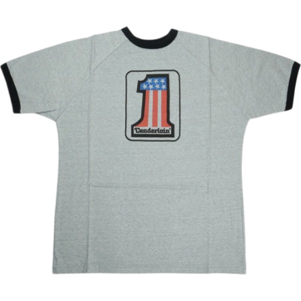 TENDERLOIN アンダーカット T-RAGLAN TEE HEATHER ラグランティーシャツ 灰 Size 【L】 【新古品・未当て嵌める品】 20836442 メンズファッション-Tシャツ・カットソー