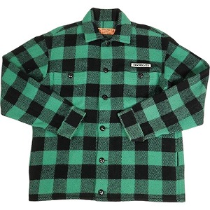 ジャケット・アウター TENDERLOIN T-BUFFALO JACKET GREEN TENDERLOIN テンダーロイン バッファロー ジャケット チェック