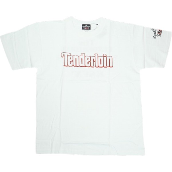 TENDERLOIN アンダーカット IN THE WIND TEE SHIRTS WHITE ティーシャツ 白 Size 【L】 【新古品・未当て嵌める品】 20836402 メンズファッション-Tシャツ・カットソー-トップス