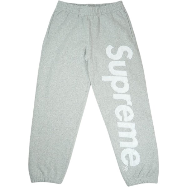 SUPREME シュプリーム 26SS Satin Applique Sweatpant Heather Grey スウェットパンツ 灰 Size 【S】 【新古品・未当て嵌める品】 30008047