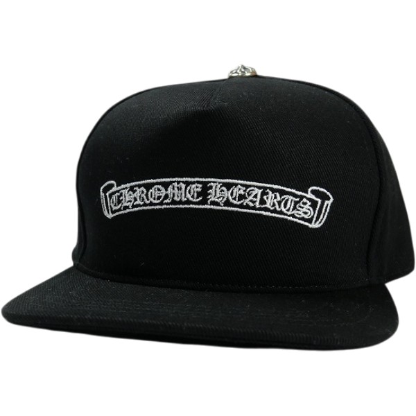 CHROME HEARTS クロム・ハーツ CH SCROLL HAT BSBL CAP DENIM BLACK キャップ 黒 Size 【フリー】 【新古品・未使用品】 30008862|ブランド古着の買取販売STAY246