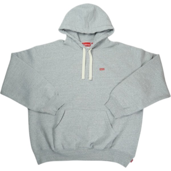 SUPREME シュプリーム 26SS Small Box Drawstring Hooded Sweatshirt Heather Grey パーカー 灰 Size 【L】 【新古品・未使用品】 20837070