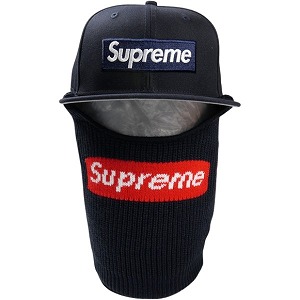 SUPREME シュプリーム 25FW Box Logo New Era + Balaclava Navy バラクラバ付きニューエラキャップ 紺 Size 【7　1/4(S)】 【新古品・未使用品】 20833516｜ブランド古着の買取販売STAY246