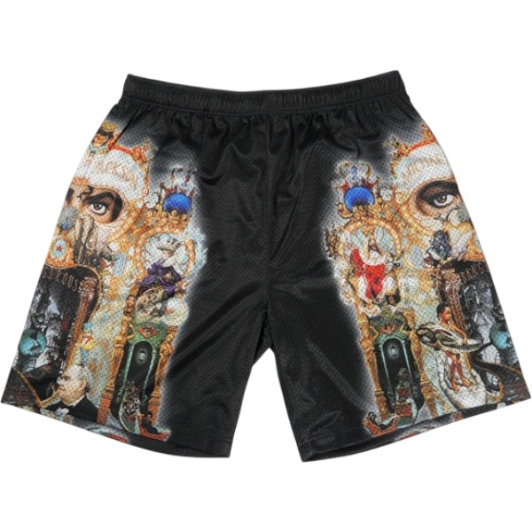 SUPREME シュプリーム ×Michael Jackson 25FW Dengerous Mesh Short Black ショーツ 黒 Size 【M】 【新古品・未使用品】 30009802|ブランド古着の買取販売STAY246