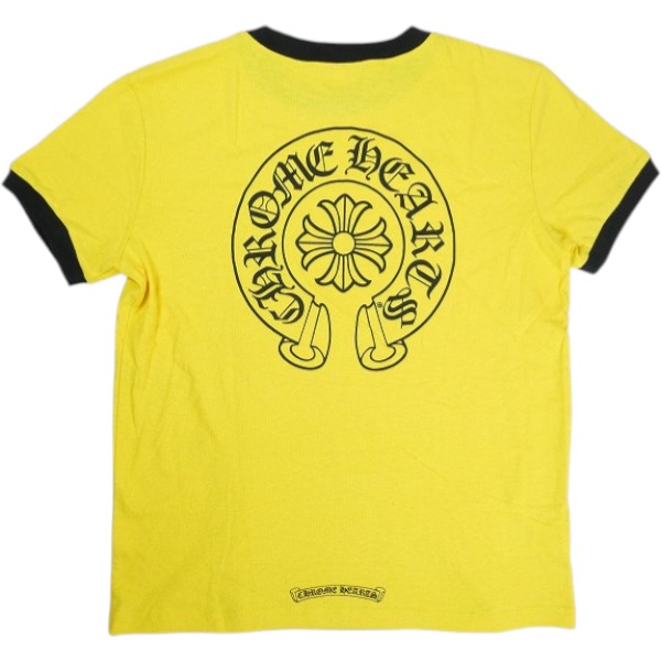 CHROME HEARTS クロム・ハーツ ROLLER SKATES SS HORSESHOE YELLOW/BLACK レディースTシャツ 黄 Size 【レディースM】 【新古品・未使用品】 30010013|ブランド古着の買取販売STAY246