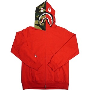 楽天市場】A BATHING APE(アベイシングエイプ) SHARK FULL ZIP HOODIE