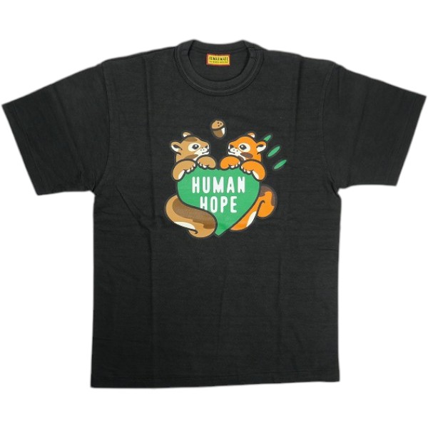 HUMAN MADE ヒューマン御手伝いさん ×j-hope 25AW HUMAN HOPE GRAPHIC T-SHIRT BLACK XX03TE002 プルオーバー 黒 Size 【M】 【新古品・未当て嵌める品】 30007709