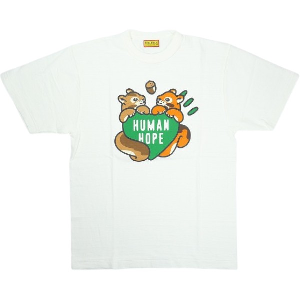 HUMAN MADE ヒューマン御手伝いさん ×j-hope 25AW HUMAN HOPE GRAPHIC T-SHIRT WHITE XX03TE002 プルオーバー 白 Size 【XL】 【新古品・未当て嵌める品】 30007711