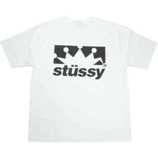 STUSSY ステューシー 26SS BOX CROWN TEE WHITE Tシャツ 白 Size 【M】 【新古品・未使用品】 20838325|ブランド古着の買取販売STAY246