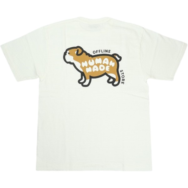 HUMAN MADE ヒューマンメイド 26SS GRAPHIC T-SHIRT OFFLINE STORE/BULLDOG WHITE オフラインストア限定 ブルドッグTシャツ 白 Size 【XL】 【新古品・未使用品】 30012907｜ブランド古着の買取販売STAY246