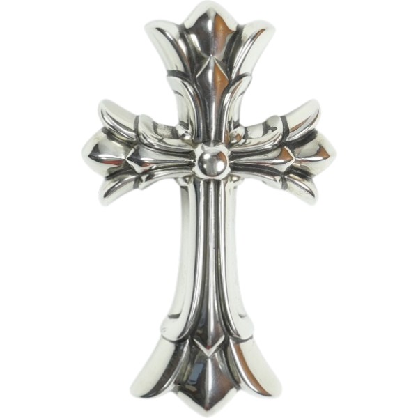 CHROME HEARTS クロム・ハーツ LG DOUBLE CH CROSS CHARM SILVER ラージダブルクロスペンダントトップ 銀 Size 【無償性】 【新古品・未当て嵌める品】 20836197