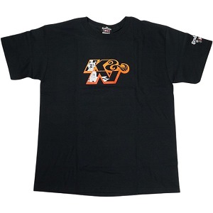 TENDERLOIN アンダーカット K7POWERFILTER PRINT TEE BLACK ティーシャツ 黒 Size 【L】 【新古品・未当て嵌める品】 20834989 トップス-Tシャツ・カットソー