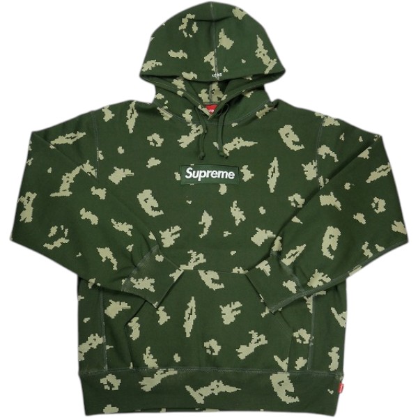 SUPREME シュプリーム 21AW Box Logo Hooded Sweatshirt Olive Russian Camo ボックスロゴパーカー 緑 Size 【M】 【新古品・未使用品】 30008375|ブランド古着の買取販売STAY246