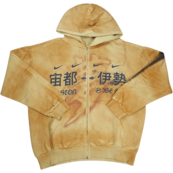 Travis Scott トラヴィス・スコット &times;FRAGMENT&times;NIKE HOUSTON TO ISE MIE ZIP HOODIE パーカー ベージュ Size 【S】 【新古品・未使用品】 20829971｜ブランド古着の買取販売STAY246