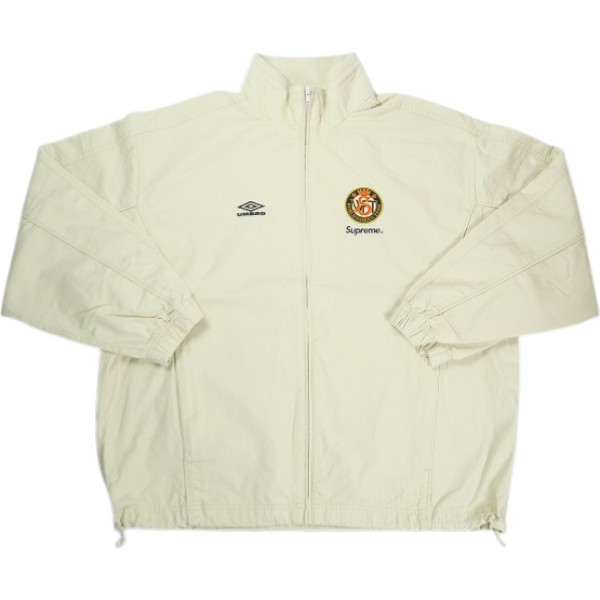SUPREME シュプリーム &times;Umbro 26SS Cotton Ripstop Track Jacket Stone トラックジャケット クリーム Size 【M】 【新古品・未使用品】 20838828｜ブランド古着の買取販売STAY246