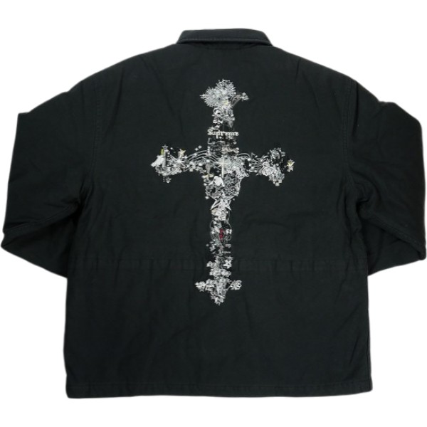 SUPREME シュプリーム 25FW AOI Cross M52 Jacket Black 上衣 黒 Size 【XL】 【新古品・未当て嵌める品】 20839234 コート・ジャケット-メンズファッション