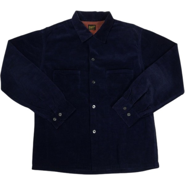 TENDERLOIN アンダーカット T-CORDUROY SHT N 長袖プルオーバー 紺 Size 【M】 【中古品-好いたらしい】 30008057