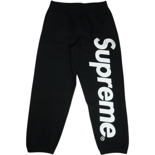 SUPREME シュプリーム 26SS Satin Applique Sweatpant Black スウェットパンツ 黒 Size 【XL】 【新古品・未当て嵌める品】 30008534