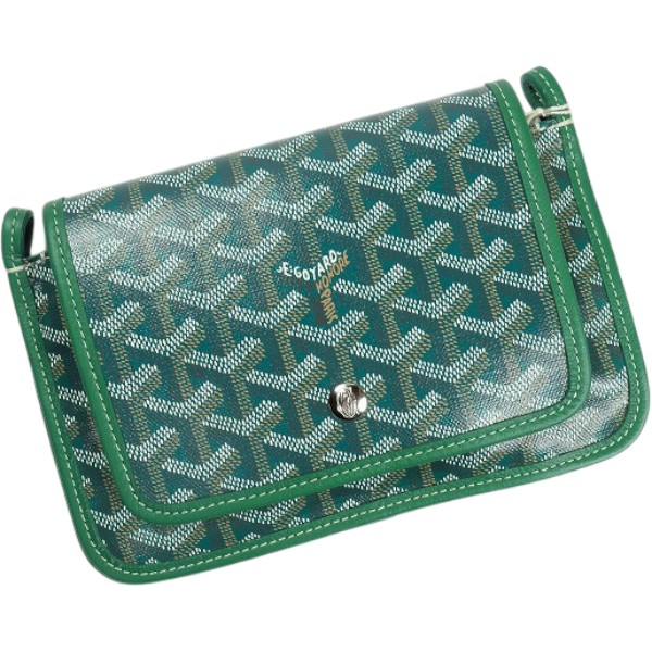 GOYARD ゴヤール PORTEFEUILLE POCHETTE PLU GREEN プリュメ ポーチウォレット 緑 Size 【無償性】 【新古品・未当て嵌める品】 30008773