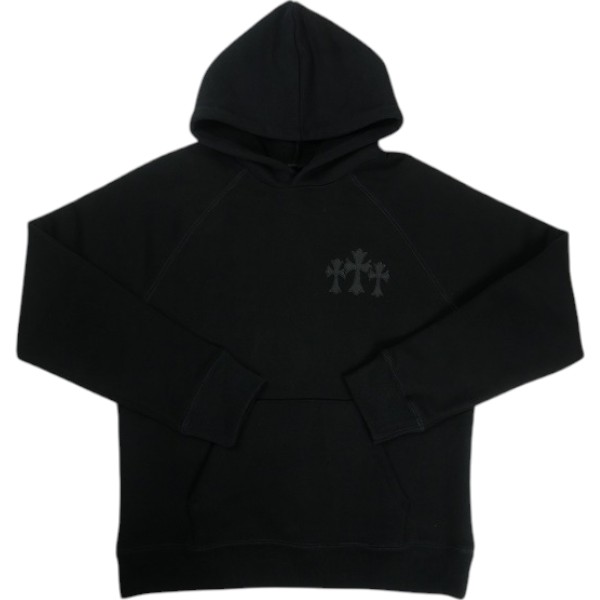CHROME HEARTS クロム・ハーツ ULTRA HEAVY FLEECE 7-11 PULL OVER HOODIE BLACK パーカー 黒 Size 【M】 【新古品・未当て嵌める品】 20840617