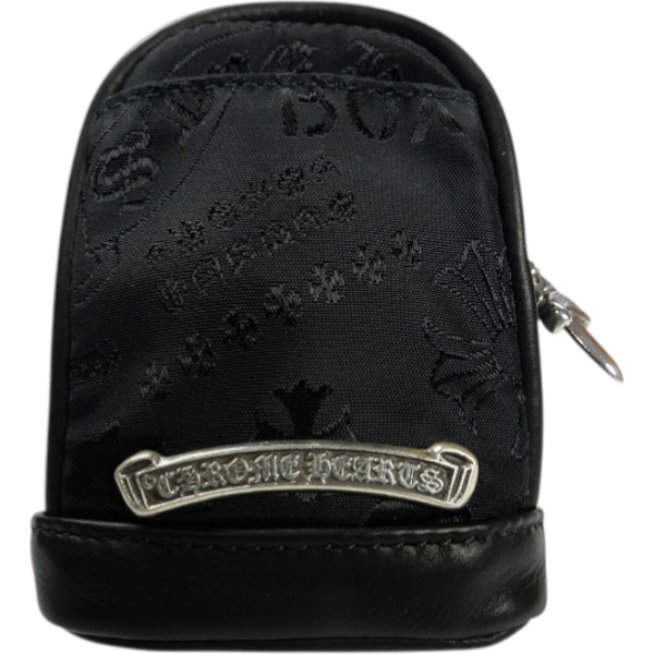 CHROME HEARTS クロム・ハーツ WRISTHIM BACK PACK MULTI-MOTIF NYLON BLACK リストムバックパック 腕輪 黒 Size 【無償性】 【新古品・未当てはめる品】 30008879