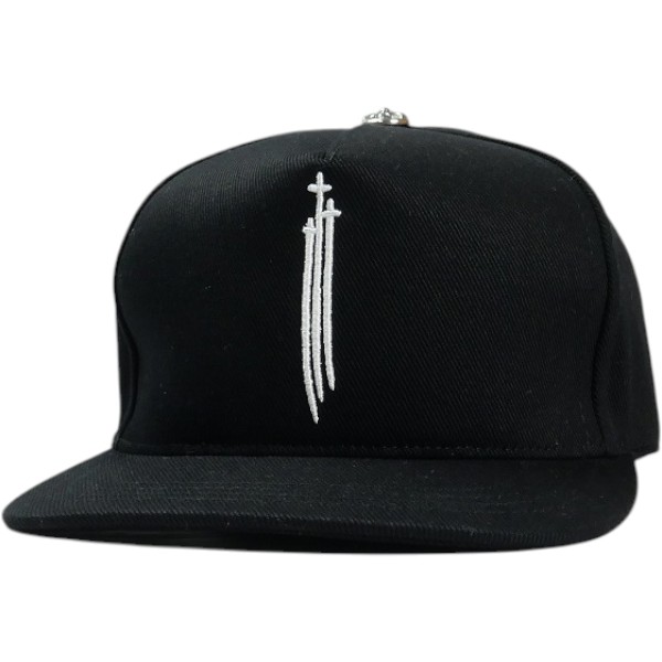 CHROME HEARTS クロム・ハーツ RS 3 CRS BSBL CAP DENIM BLACK キャップ 黒 Size 【フリー】 【新古品・未使用品】 30006169|ブランド古着の買取販売STAY246