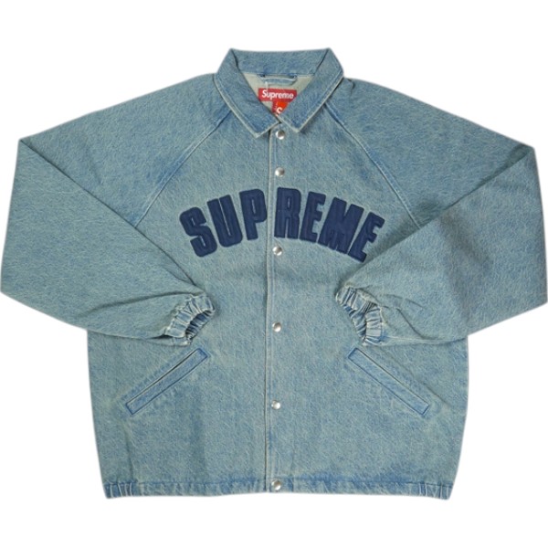 SUPREME シュプリーム 25SS Arc Denim Coaches Jacket Washed Indigo デニムコーチジャケット インディゴ Size 【M】 【新古品・未当て嵌める品】 30006082