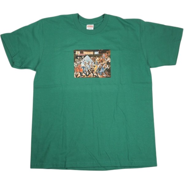 SUPREME シュプリーム  ×Ernie Barnes 25SS Tee GREEN ティーシャツ 緑 Size 【M】 【新古品・未当て嵌める品】 30006100