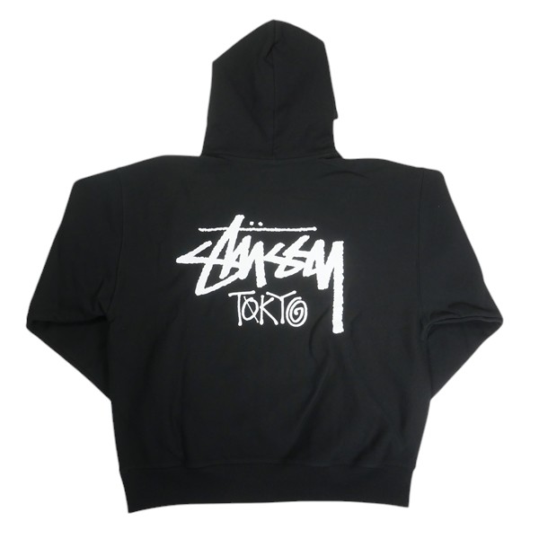 STUSSY ステューシー STOCK TOKYO HOOD BLACK 東京限定パーカー 黒 Size 【S】 【新古品・未使用品】 30005753｜ブランド古着の買取販売STAY246